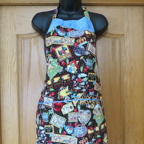 Colorful 2 in 1 Reversible Apron - Picture 2 of 13